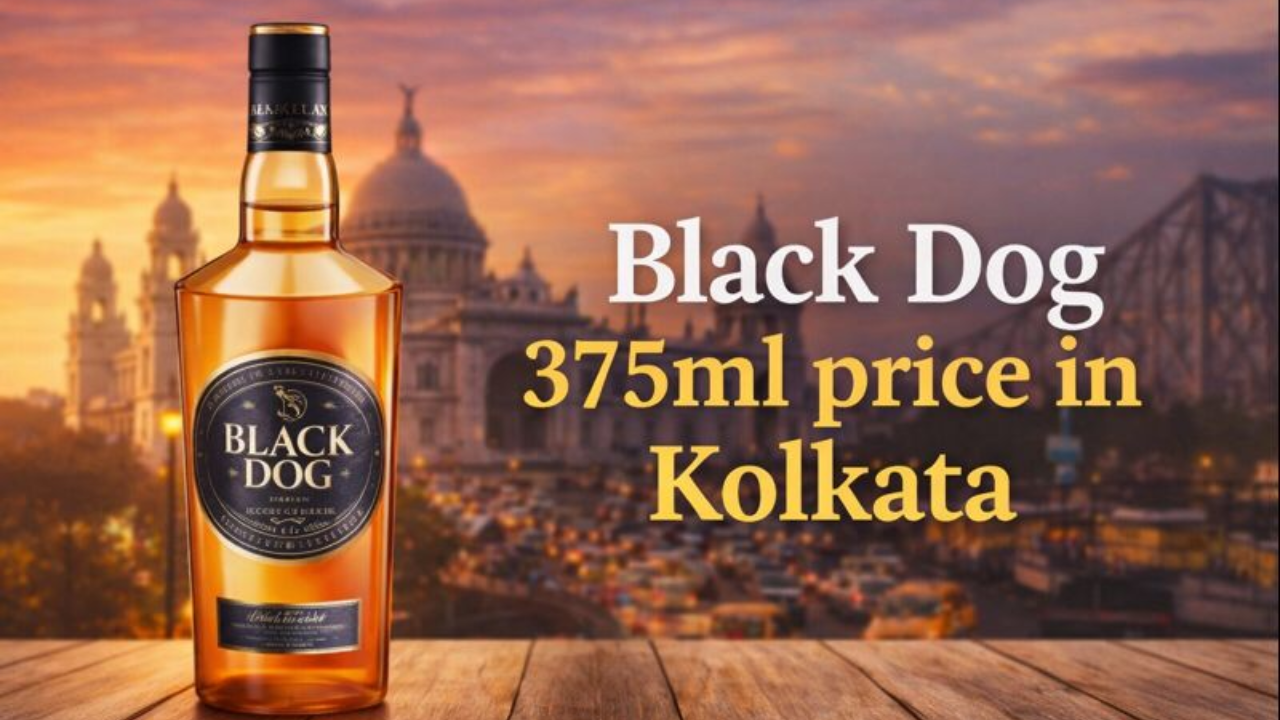 Black Dog 375ml Price in Kolkata