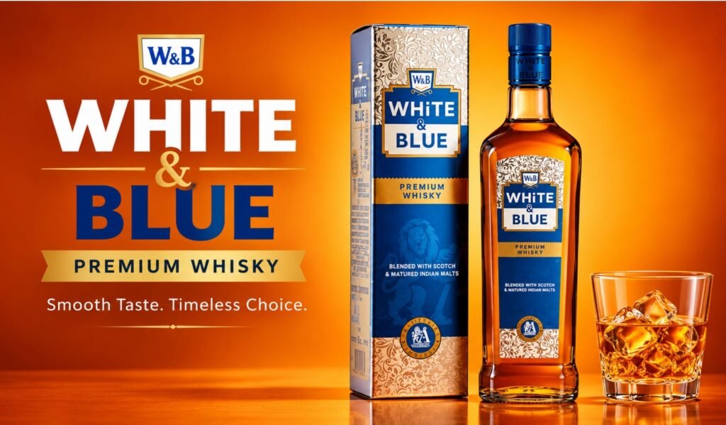 White and Blue Whisky